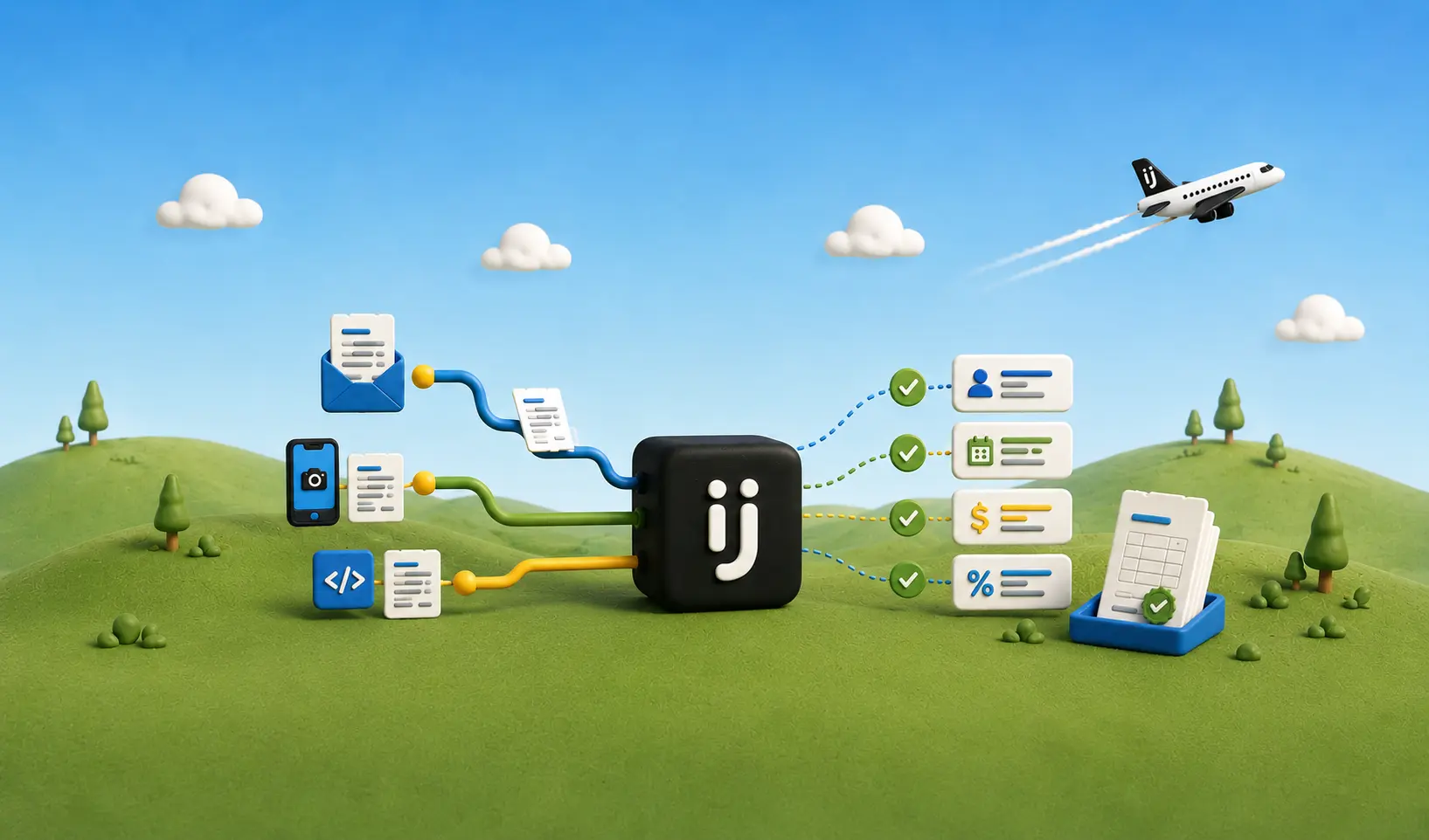 InvoiceJet turning uploaded, emailed, and API-sent invoices into verified fields